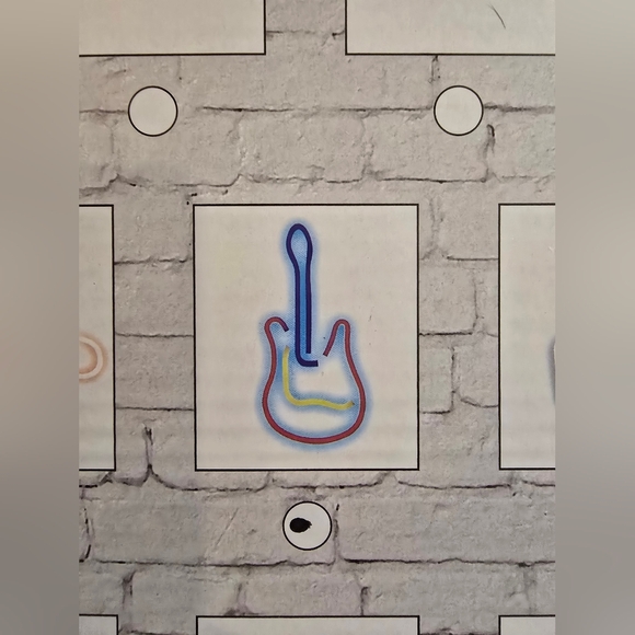 LED Neon Back Light Sign Set - Multicolor - Picture 2 of 3